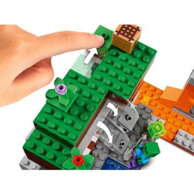 LEGO 21166 Minecraft Opuszczona Kopalnia – zdjęcie