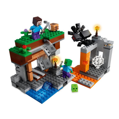 LEGO 21166 Minecraft Opuszczona Kopalnia – zdjęcie