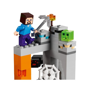 LEGO 21166 Minecraft Opuszczona Kopalnia – zdjęcie