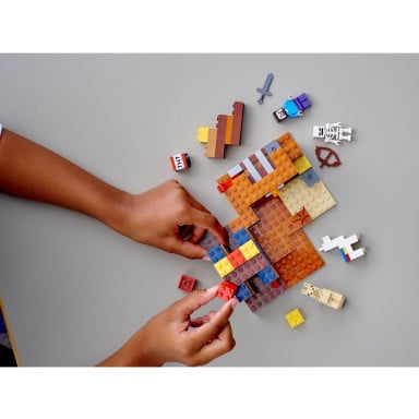 LEGO 21167 Minecraft Punkt handlowy – zdjęcie