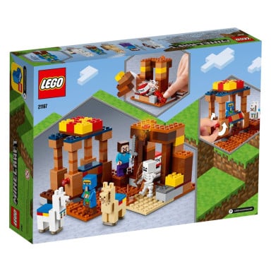 LEGO 21167 Minecraft Punkt handlowy – zdjęcie