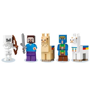 LEGO 21167 Minecraft Punkt handlowy – zdjęcie