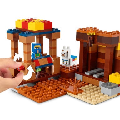 LEGO 21167 Minecraft Punkt handlowy – zdjęcie