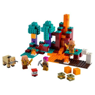 LEGO 21168 Minecraft Spaczony las – zdjęcie