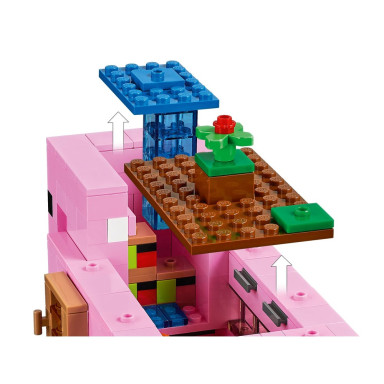 LEGO 21170 Minecraft Dom w kształcie świni – zdjęcie
