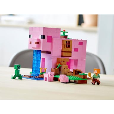 LEGO 21170 Minecraft Dom w kształcie świni – zdjęcie