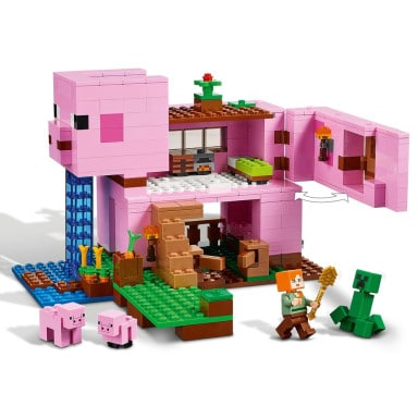 LEGO 21170 Minecraft Dom w kształcie świni – zdjęcie
