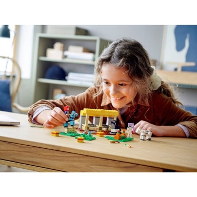 LEGO 21171 Minecraft Stajnia – zdjęcie
