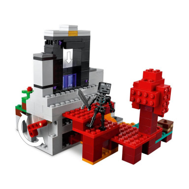 LEGO 21172 Minecraft Zniszczony portal – zdjęcie