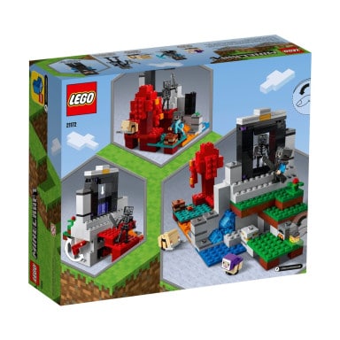 LEGO 21172 Minecraft Zniszczony portal – zdjęcie