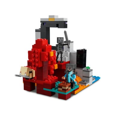 LEGO 21172 Minecraft Zniszczony portal – zdjęcie