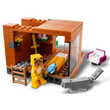 LEGO 21174 Minecraft Nowoczesny domek na drzewie – zdjęcie