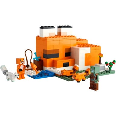 LEGO 21178 Minecraft Siedlisko lisów – zdjęcie