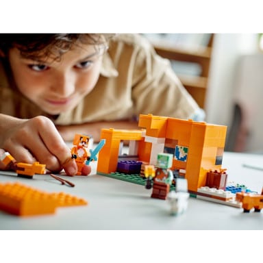 LEGO 21178 Minecraft Siedlisko lisów – zdjęcie