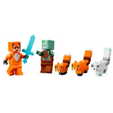LEGO 21178 Minecraft Siedlisko lisów – zdjęcie