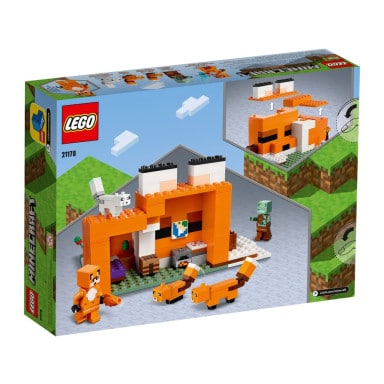 LEGO 21178 Minecraft Siedlisko lisów – zdjęcie