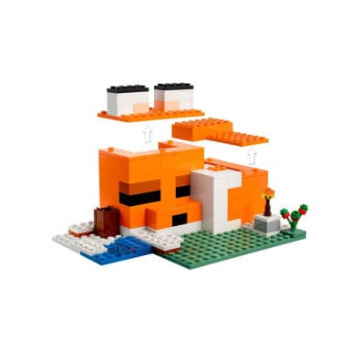 LEGO 21178 Minecraft Siedlisko lisów – zdjęcie