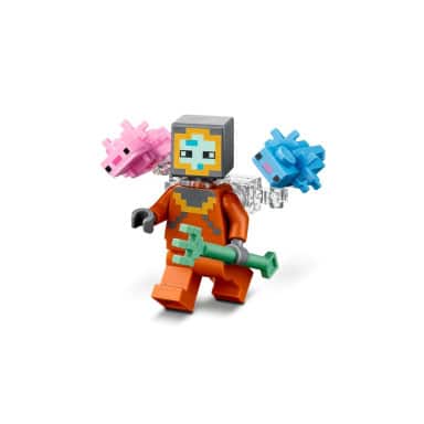 LEGO 21180 Minecraft Walka ze strażnikami – zdjęcie