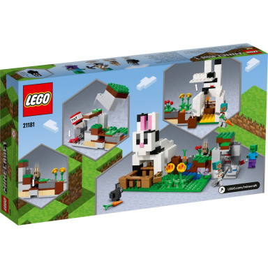 LEGO 21181 Minecraft Królicza farma – zdjęcie