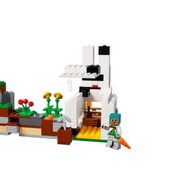 LEGO 21181 Minecraft Królicza farma – zdjęcie