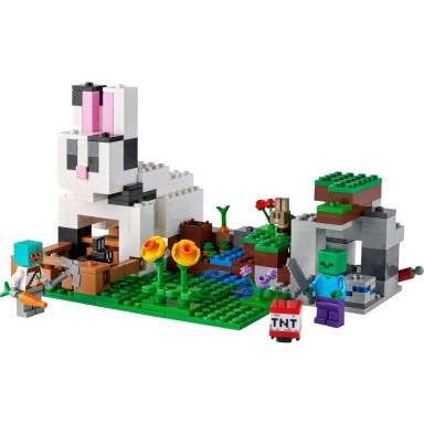 LEGO 21181 Minecraft Królicza farma – zdjęcie