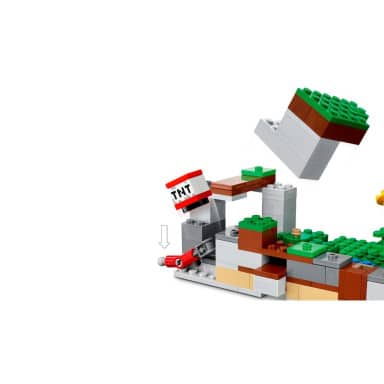 LEGO 21181 Minecraft Królicza farma – zdjęcie