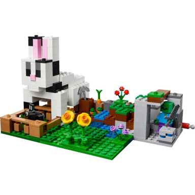 LEGO 21181 Minecraft Królicza farma – zdjęcie