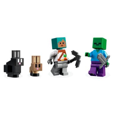 LEGO 21181 Minecraft Królicza farma – zdjęcie