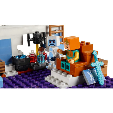 LEGO 21186 Minecraft Lodowy zamek – zdjęcie