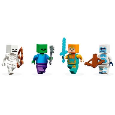 LEGO 21186 Minecraft Lodowy zamek – zdjęcie