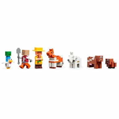LEGO 21187 Minecraft Czerwona stodoła – zdjęcie