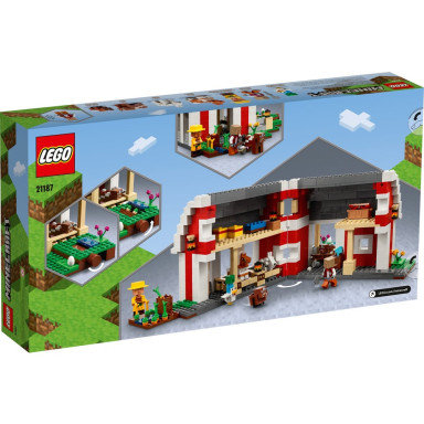 LEGO 21187 Minecraft Czerwona stodoła – zdjęcie