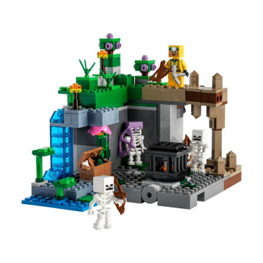 LEGO 21189 Minecraft Loch szkieletów – zdjęcie