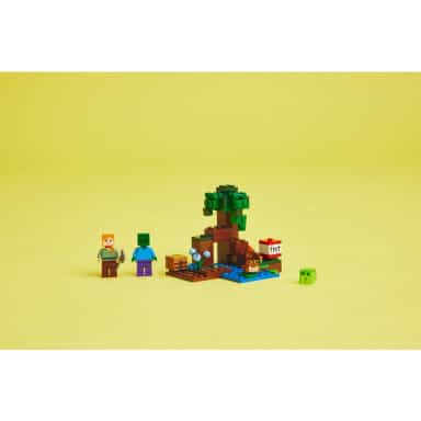 LEGO 21240 Minecraft Przygoda na mokradłach – zdjęcie
