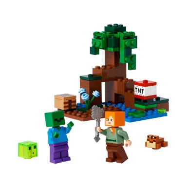 LEGO 21240 Minecraft Przygoda na mokradłach – zdjęcie