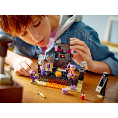 LEGO 21242 Minecraft Arena Endu – zdjęcie