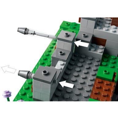 LEGO 21244 Minecraft Bastion miecza – zdjęcie