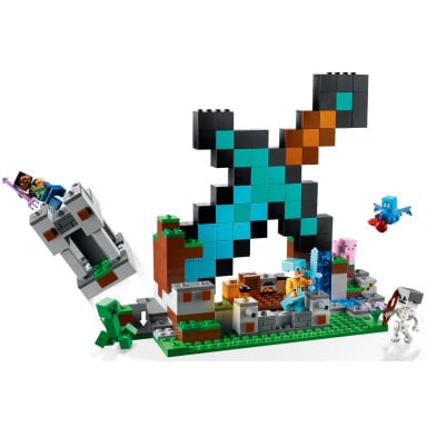 LEGO 21244 Minecraft Bastion miecza – zdjęcie