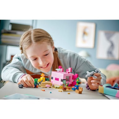 LEGO 21247 Minecraft Dom aksolotla – zdjęcie