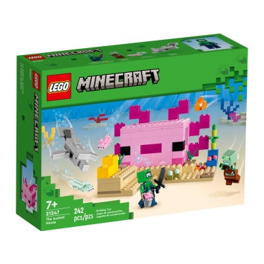 LEGO 21247 Minecraft Dom aksolotla – zdjęcie
