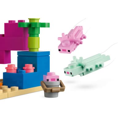 LEGO 21247 Minecraft Dom aksolotla – zdjęcie