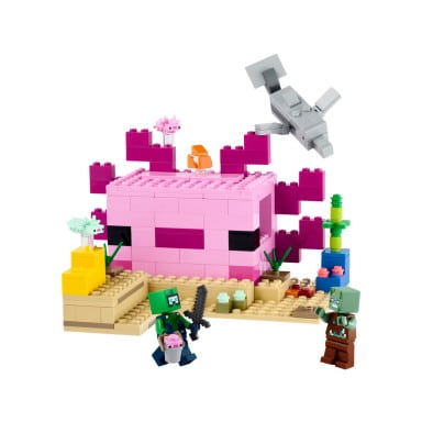 LEGO 21247 Minecraft Dom aksolotla – zdjęcie