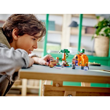 LEGO 21248 Minecraft Dyniowa farma – zdjęcie