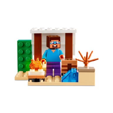 LEGO 21251 Minecraft Pustynna wyprawa Steve’a – zdjęcie