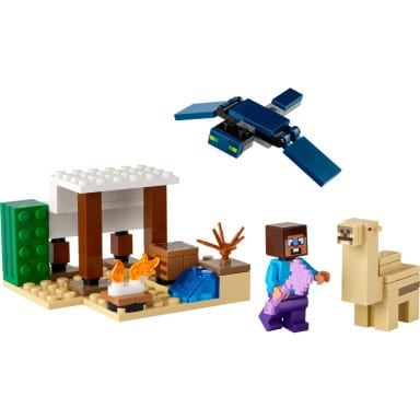 LEGO 21251 Minecraft Pustynna wyprawa Steve’a – zdjęcie