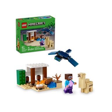 LEGO 21251 Minecraft Pustynna wyprawa Steve’a – zdjęcie