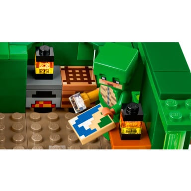 LEGO 21254 Minecraft Domek na plaży żółwi – zdjęcie
