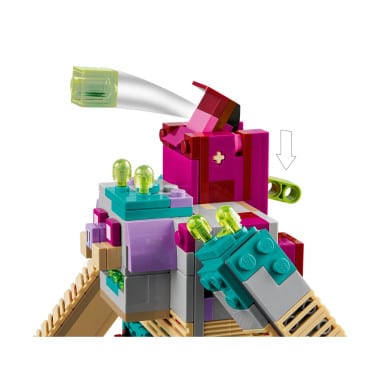 LEGO 21257 Minecraft Decydujące starcie z Dewastatorem – zdjęcie