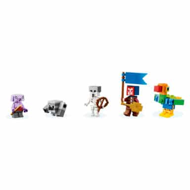 LEGO 21257 Minecraft Decydujące starcie z Dewastatorem – zdjęcie