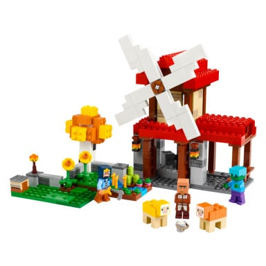 LEGO 21262 Minecraft Farma z wiatrakiem – zdjęcie